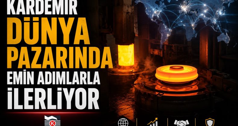 KARDEMİR’DEN KOMŞUYA TEKER İHRACATI