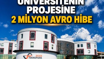 AVRUPA’DAN ÜNİVERSİTEYE 2 MİLYON AVRO HİBE