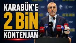 KARABÜK’E KONTENJAN MÜJDESİ