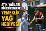 5 LİTRE ATIK YAĞ BİRİKTİRENE 1 LİTRE YEMEKLİK YAĞ