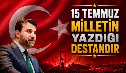 ŞAHİN’DEN 15 TEMMUZ MESAJI