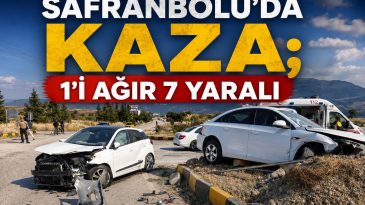YİNE TRAFİK KAZASI…!