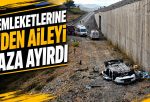 OTOMOBİL MENFEZE UÇTU