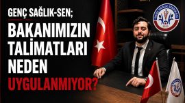 BAKAN MEMİŞOĞLU’NUN TALİMATLARI SİZİN İÇİN BİR ŞEY İFADE ETMİYOR MU?