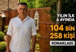 KONAKLAMA SAYISINDA % 7’LİK ARTIŞ