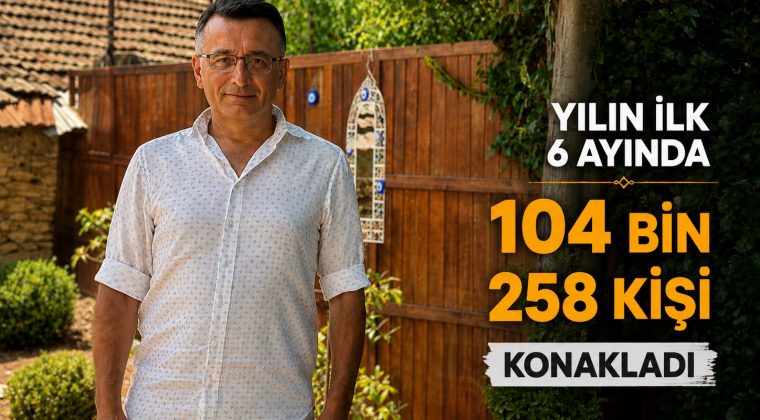 KONAKLAMA SAYISINDA % 7’LİK ARTIŞ