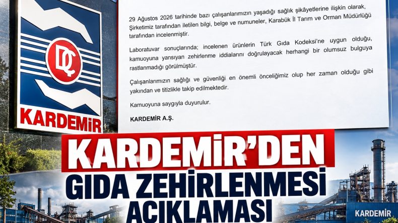 “TÜKETİLEN ÜRÜNLERDE OLUMSUZ BİR BULGUYA RASTLANMADI”