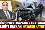 ECEL GENÇ BAŞKANI DÜZCE’DE YAKALADI