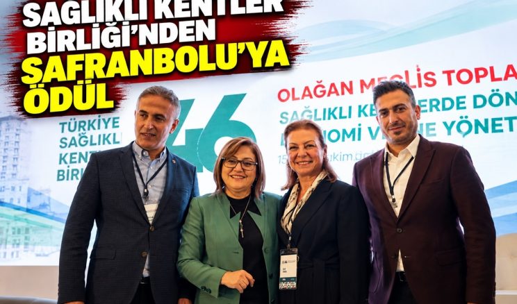 SAFRANBOLU BELEDİYESİNE ÇEVRE ÖDÜLÜ