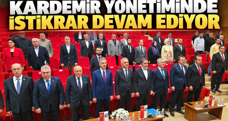 KARDEMİR’DE YENİ YÖNETİM