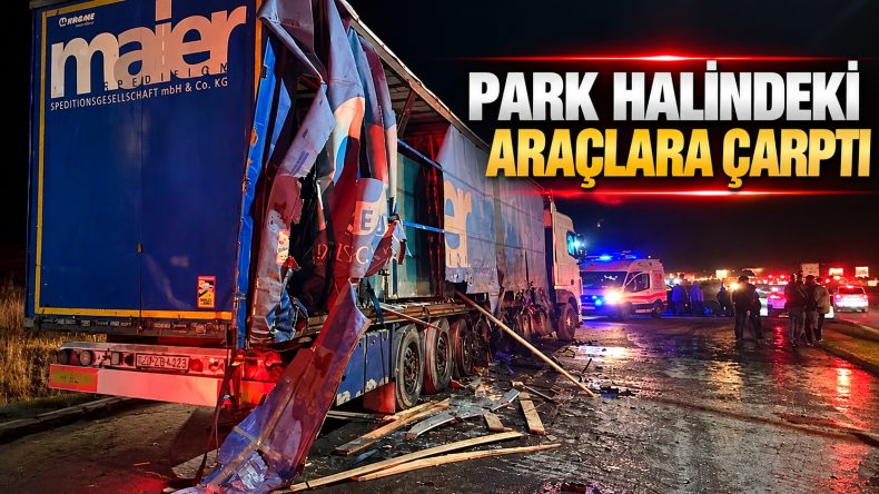 ESKİPAZAR’DA ZİNCİRLEME KAZA